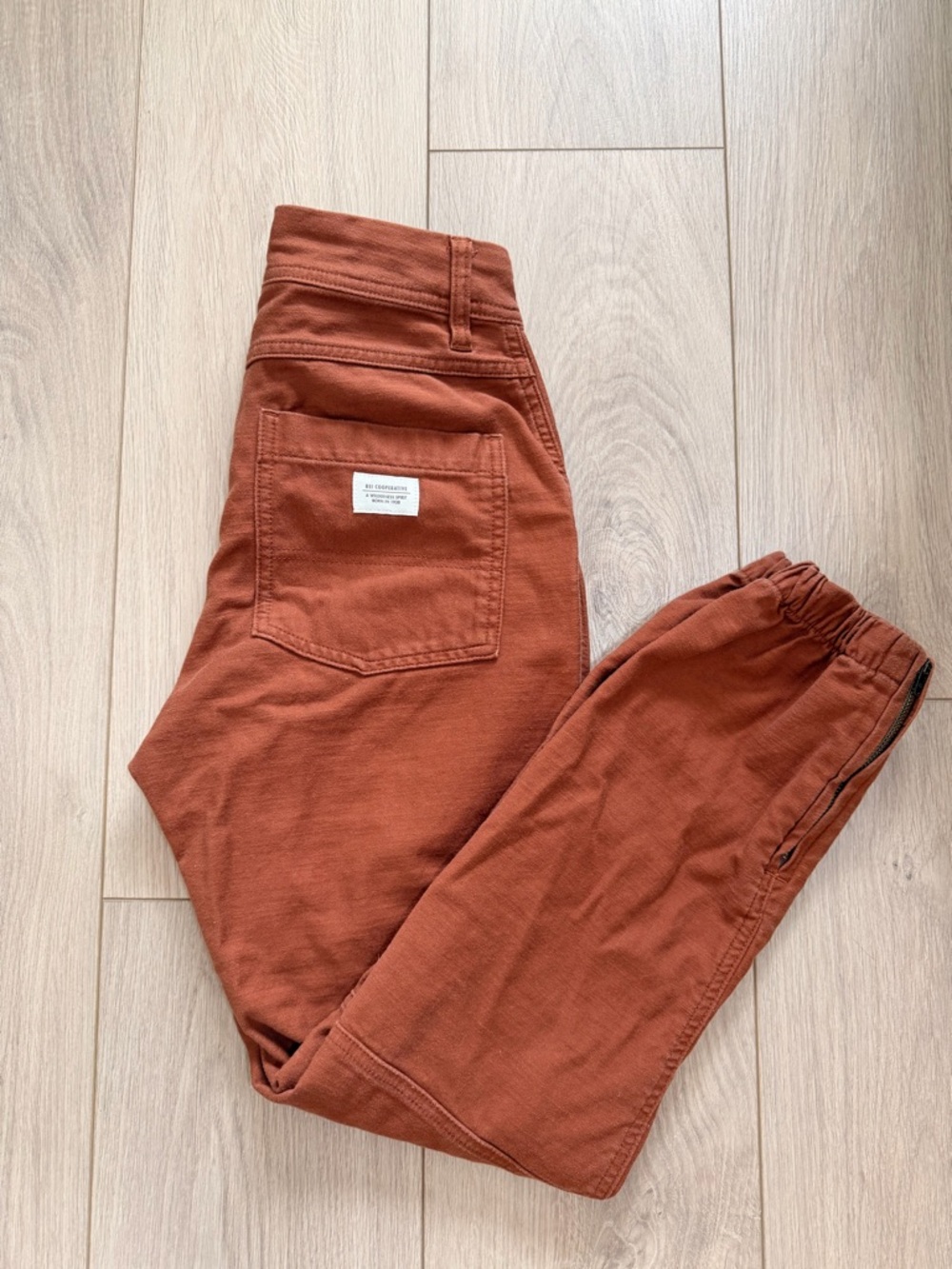 REI Rust Orange Trailsmith Hiking Pants
